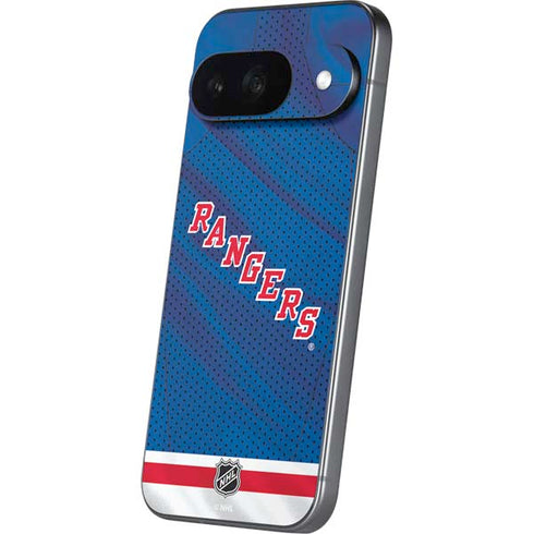 NHL New York Rangers Home Jersey Google Pixel 9 Skin